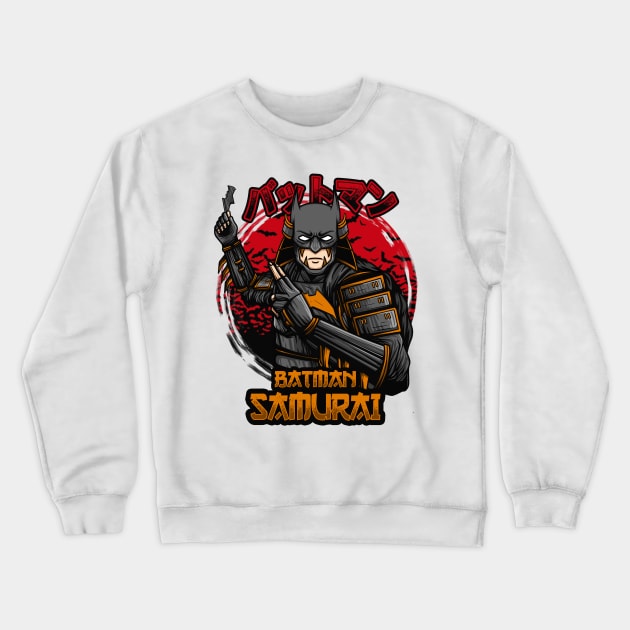 Batman Samurai Crewneck Sweatshirt by Zildareds